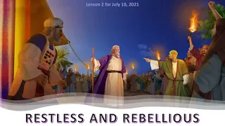 Rest in Christ - Sabbath School - Lesson 2 - Restless and Rebellious