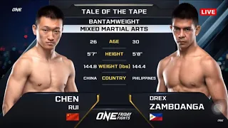 Drex Zamboanga vs Chen Rui FULL FIGHT