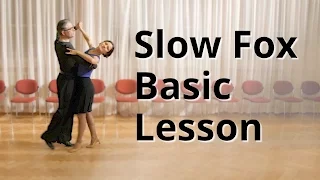 Slow Foxtrot Basic Lesson | Ballroom Dance