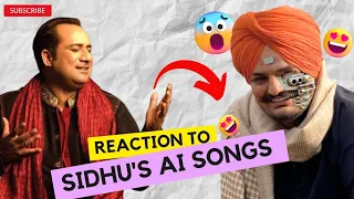 Sidhu Moosewala X Rahat Fateh Ali Khan [AI] Song Reaction | @Reactiverses