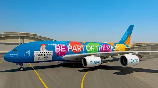The new Expo 2020 Dubai A380 | Emirates Airline