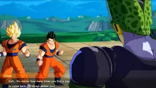 Dragon Ball FighterZ - Cell Roasts Gohan & Talks About Young Gohans Power