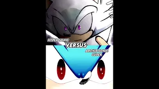 Hyper Sonic Vs Archie Super Sonic