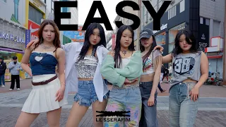 [KPOP IN PUBLIC ONE TAKE] LE SSERAFIM (르세라핌) 'EASY' DANCE COVERㅣ @동성로ㅣPREMIUM DANCE