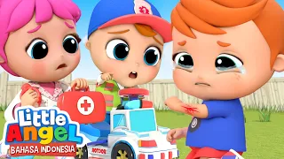 Dokter Kecil Akan Menyembuhkanmu! 🚑Lagu Anak | Little Angel Bahasa Indonesia