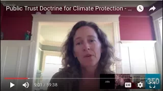 Public Trust Doctrine for Climate Protection - Live Webinar