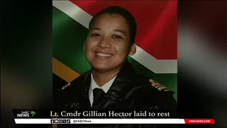 Lieutenant Commander Gillian Hector laid to rest in Fish Hoek