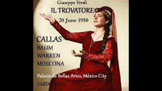 Maria Callas as Leonora in Mexico (1950) [Remastered Sound]