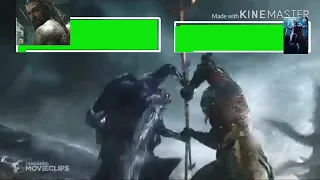 Aquaman Final Battle With Healthbars