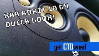 KRK Rokit 10 G4 (RP10-3 G4) Quick Look!