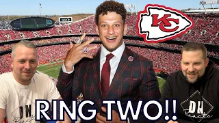 British Guys Watch INCREDIBLE Patrick Mahomes Journey to winning RING TWO!!