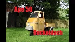 Piaggio Ape 50 Wiederbelebung - Die Apeschrauber