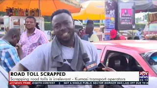 Road Toll Scrapped: Scrapping road tolls is irrelevant – Kumasi transport operators (17-11-21)