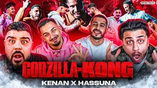 KENAN & HASSUNA DISSEN SICH 😱 HASSUNA x KENAN - GODZILLA x KONG | Reaction mit Hassuna & Kenan