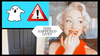 GHOST CAUGHT LIVE INSIDE MARILYN MONROE’S HOUSE!!