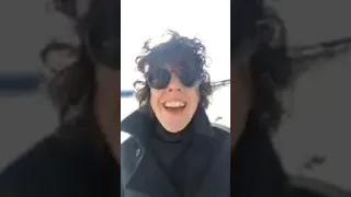 LP's live instagram feed from Irkutsk on the 22nd March