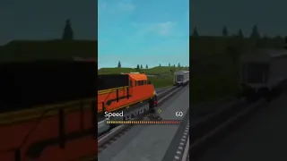 Cactus train collision in roblox train simulator