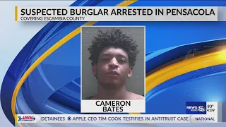 Man caught during a burglary in progress in Pensacola