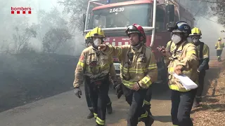 Incendi de vegetació a Torrent (Baix Empordà) - 21 de juny de 2021