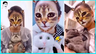 Cats Hilarious Reaction When They See Cat Filter On Owners' Faces | Funny Cat Videos 2021 😹😂