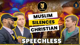 Muslim Silences Russian Christian | Hashim & Ismael | Speakers Corner