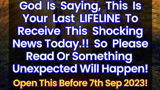 🛑 GOD IS CRYING; SOMETHING UNEXPECTED IS GOING TO HAPPEN SUDDENLY ✝️Lord Jesus | God's Blessings