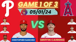 Philadelphia Phillies @ Los Angeles Angels LIVE PLAY-BY-PLAY (04-29-24) #phillies #angels #mlb