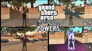 A collection of Powers V2 ( FS mods included) For GTA SA ANDROID