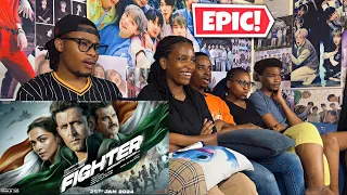 Africans react to Fighter Official Trailer | Hrithik Roshan, Deepika Padukone, Anil Kapoor,  Anand