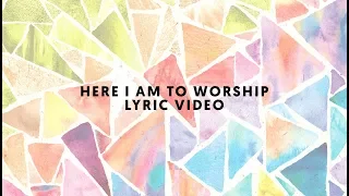 Here I Am To Worship | Kid's Praise! Company (Lyric Video)