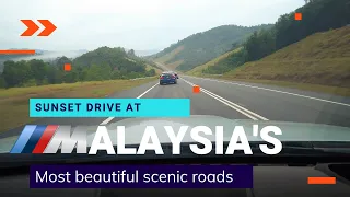 #M3 #M4 #M5 Sunset Drive in Malaysia's Most Beautiful Scenic Road