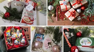 Идеи бюджетных подарков на Новый год 2021🎄 DIY ✨Christmas Box✨