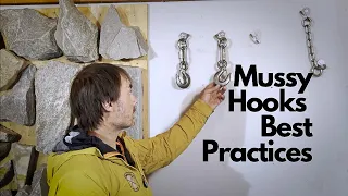 Climbing Anchors Mussy Hooks, Best Practices