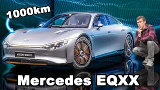 ¡Este nuevo Mercedes es el primer EV de 1000km!