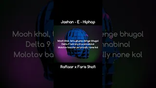 Jashan E Hiphop Raftaar & Faris Shafi. #shorts #shortsvideo #short