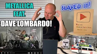 Drum Teacher Reacts: DAVE LOMBARDO | Metallica - 'Battery'