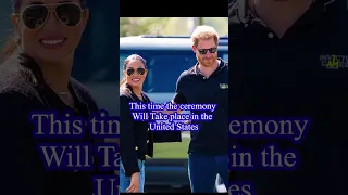 The second wedding of Prince Harry shocked his family! #youtubeshorts #meghanmarkle #princeharry