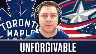 Steve Dangle Reacts To The Leafs Getting Defeated By Columbus