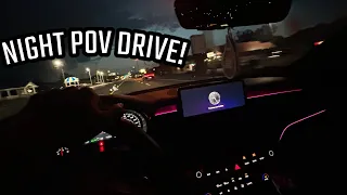 2023 KIA STINGER GT2 NIGHT POV DRIVE🔥