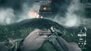 Killing a tank with the Howdah pistol Battlefield 1