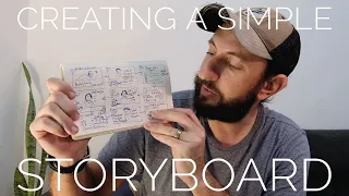 How to draw a SIMPLE STORYBOARD for videos as a freelance videographer