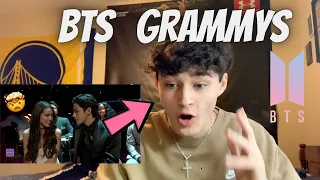 BTS - BUTTER Grammy Performance 2022 REACTION!!