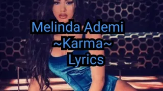 Melinda Ademi - Karma (Lyrics)