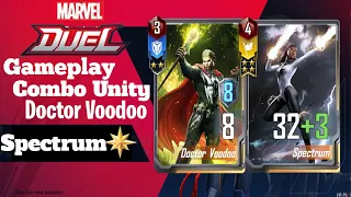 Marvel Duel | Gameplay Combo Unity Spectrum with Doctor Voodoo