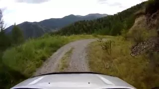 Перевал Чике-Таман. Старый участок Чуйского тракта. Altai Republic. Mountain saddle Chike Taman.