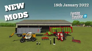 NEW MODS FS22 | PS5 | Farming Simulator 22 (18th January 2022)