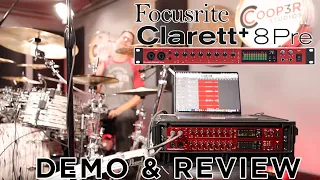 @focusritenovation  Clarett+ Demo & Review (Best Mid Level Recording Interface)