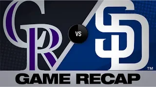 Homers, 5-run 6th propel Padres past Rox