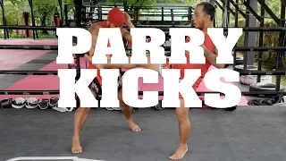 Muay Thai Basics: Parry Kicks - AKA Techniques