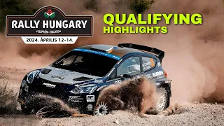 ERC RALLY HUNGARY 2024 | QUALIFYING HIGHLIGHTS